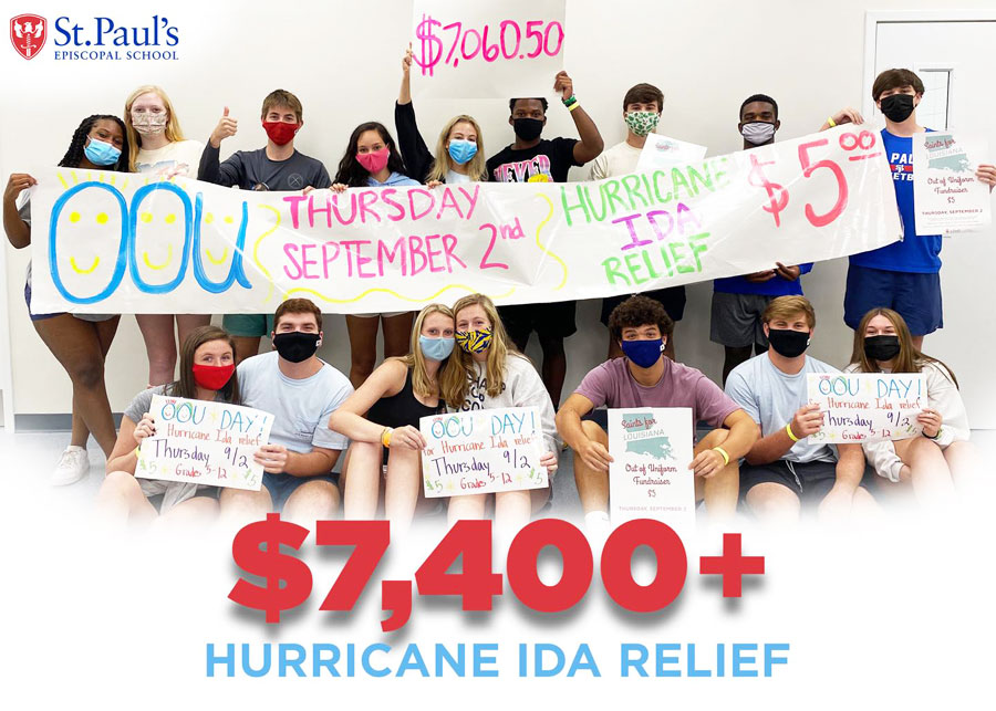 St. Pauls Raises Money for Hurricane Ida Relief 1