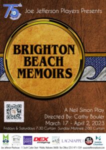 Joe Jefferson Players present Brighton Beach Memoirs