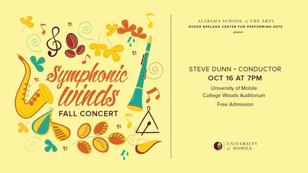 Alabama School of the Arts’ Symphonic Winds Concert