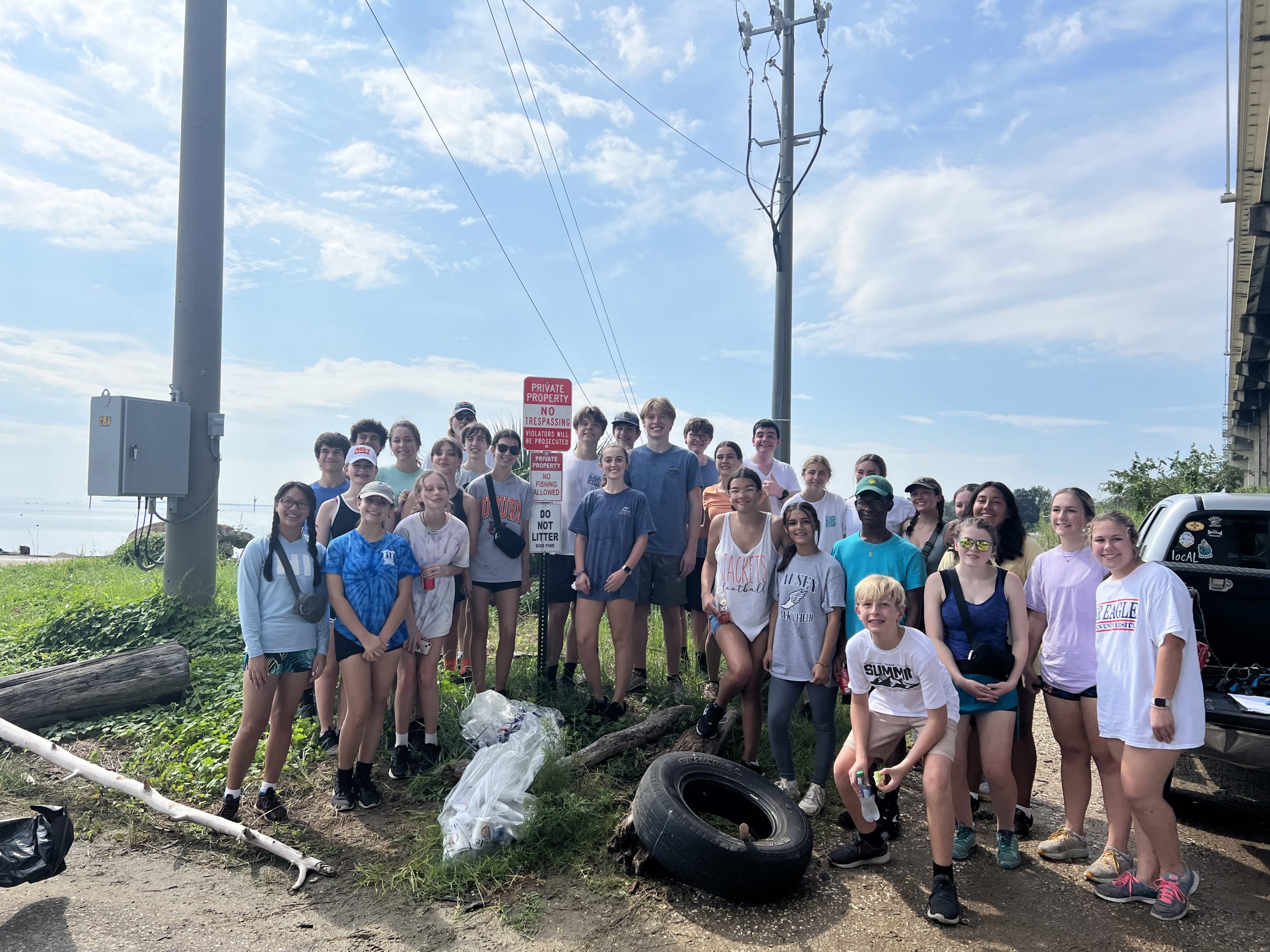 – McGill Students Participate in Coastal Cleanup