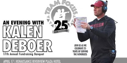 Team-Focus-Presents-17th-Annual-Fundraising-Banquet---An-Evening-with-Kalen-Deboer