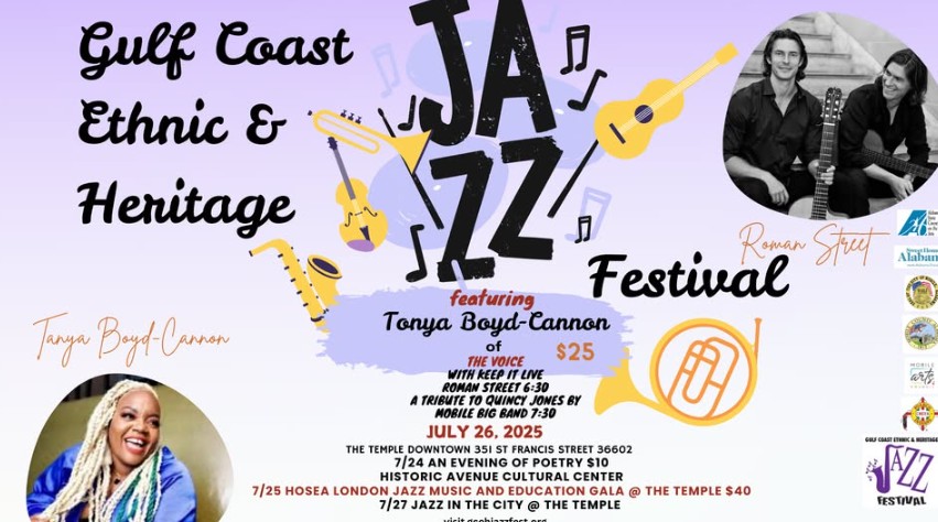 Gulf Coast Ethnic & Heritage Jazz Festival - Presentation of the Hosea london jazz music education award