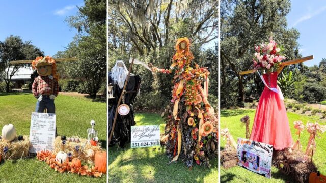 Scarecrows in the Gardens